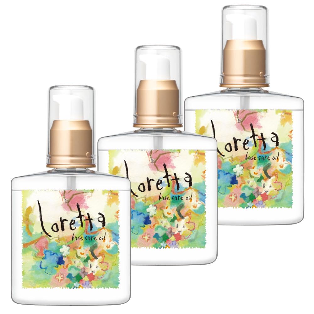 Amazon.co.jp: ロレッタ ベースケアオイル 120mL×3個セット